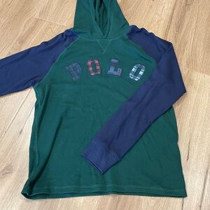 Polo Ralph Lauren Kids Thermal Multi Color Hoodie XL